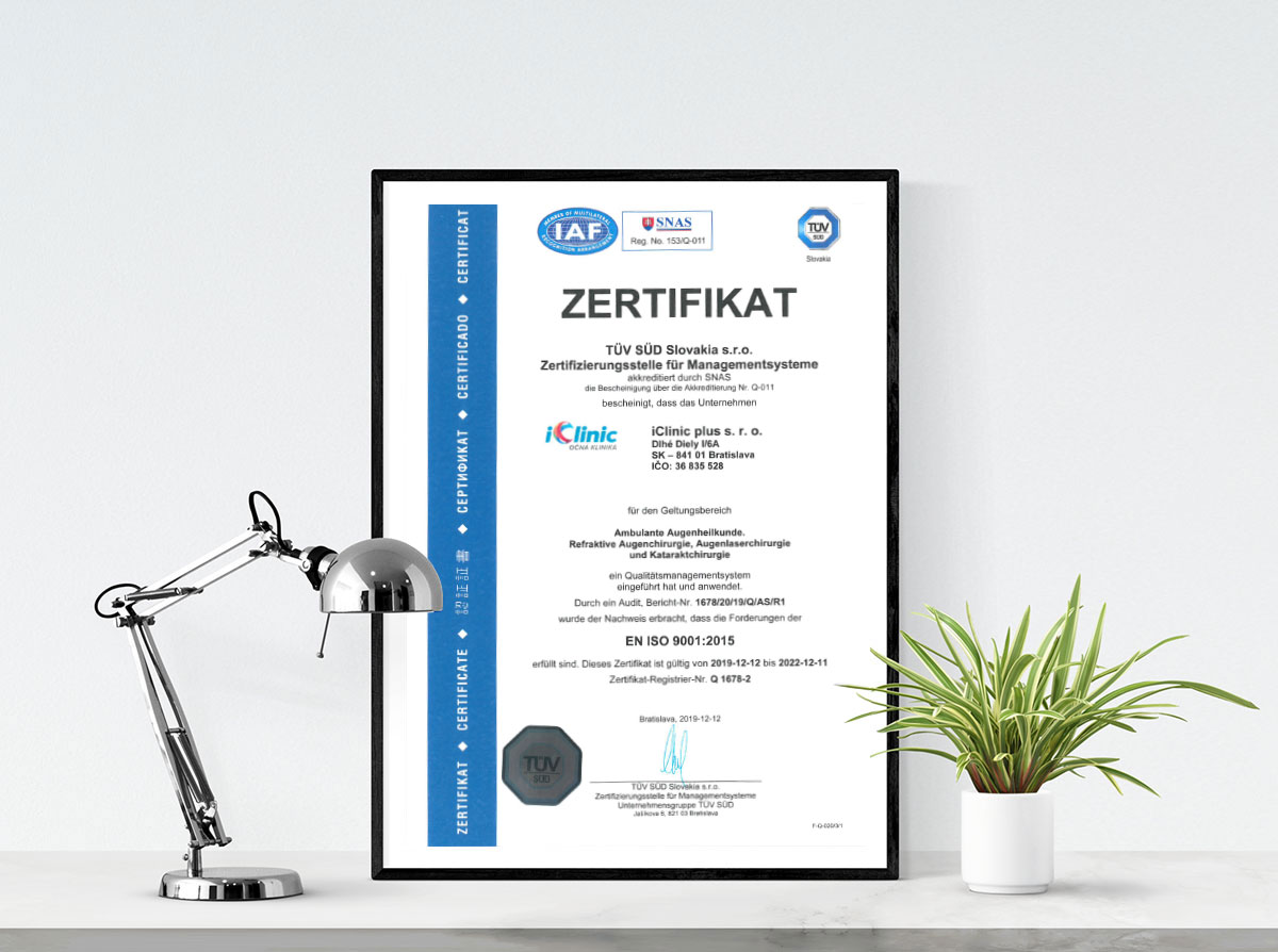 Certificato TÜV (Associazione di Controllo Tecnico)
