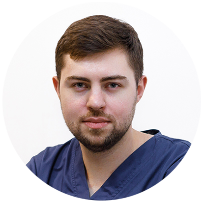 Medico in formazione specialistica in Oftalmologia Dr. Mykola Dovbysh (UA)