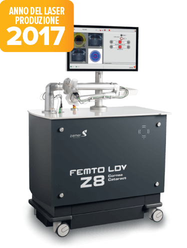 LASER A FEMTOSECONDI ZIEMER FEMTO LDV Z8